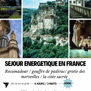 RETRAITE SPIRITUELLE POUR LE SOLSTICE